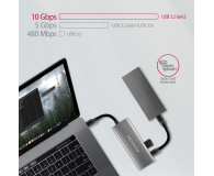 Axagon HMC-5G21 USB-C 10Gbps SPEEDSTER 5in1 hub - 1485451 - zdjęcie 6